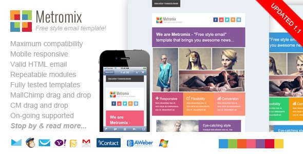 Metromix Responsive Email Template