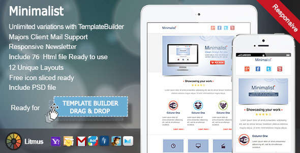 Minimalist - Responsive Email Template