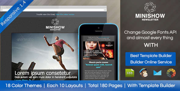 Minishow Responsive Email Template