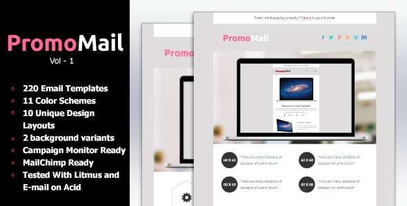 PromoMail - Responsive Business Newsletter Templat