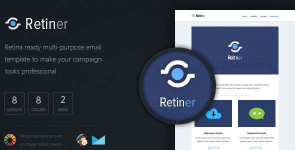 Retiner - Retina Ready Email Template