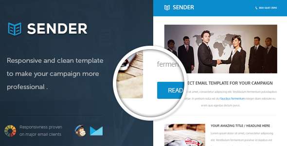Sender - Responsive Email Template