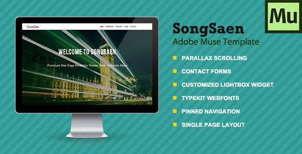 SongSaen | Parallax Muse Template