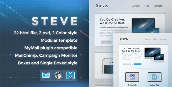 Steve - Responsive Email Template