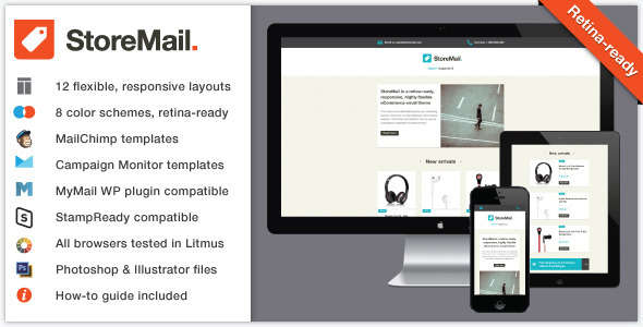 StoreMail: Responsive eCommerce Retina Email Theme