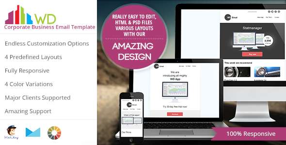 WD Email - Clear Responsive Email Template