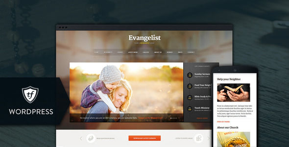Evangelist by ThemeFuse is a news magazine WordPress theme with video support which features Retina display support, fully responsive layouts and search engine optimization.