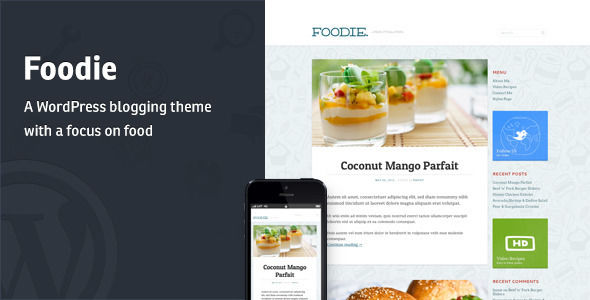 Foodie by Mintthemes is a recipe WordPress theme which features support for RTL languages, fully responsive layouts, clean design, can be used for your portfolio and blogging related layouts and optimizations.
