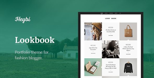 Lookbook by Themejutsu is a Ghost theme which features fully responsive layouts, clean design, support for photo galleries, can be used for your portfolio, blogging related layouts and optimizations, a grid layout and  minimal design.
