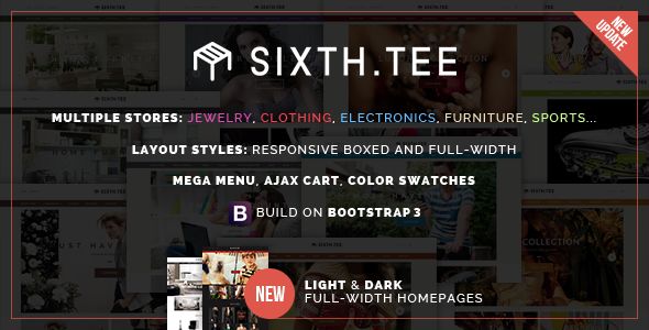 Minimal Multi-Purpose Shopify Theme by Tvlgiao is a Shopify theme which features parallax elements, support for RTL languages, Mega Menu, fully responsive layouts, Google Fonts support, WooCommerce integration, clean design, Bootstrap framework utilization and  minimal design.
