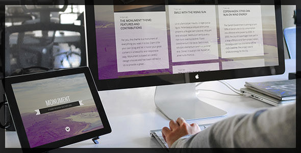 Monument by JanGunzenhauser is a Ghost theme which features fully responsive layouts, blogging related layouts and optimizations, masonry post layouts and  a grid layout.