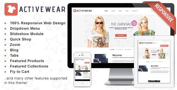 Responsive Shopify Theme by Tvlgiao is a Shopify theme which features parallax elements, support for RTL languages, fully responsive layouts, Google Fonts support, clean design, Colorful, a grid layout and  minimal design.