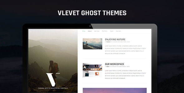 Vlevet Traveler Ghost Theme by Playwork is a Ghost theme which features fully responsive layouts, Bootstrap framework utilization, is great for your personal site, corporate style visuals and  minimal design.