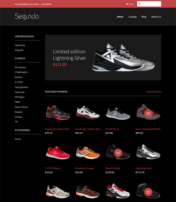 shopify sneaker sites