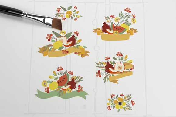 Autumn Floral Template by AlpsViewArt is available from CreativeMarket for $8.