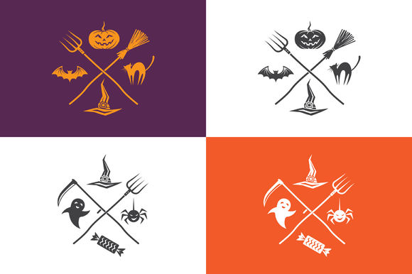 Halloween Emblems by Valeri_si is available from CreativeMarket for $4.