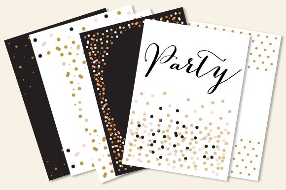 Party Templates In JPG And Vector by Pixejoo is available from CreativeMarket for $13.