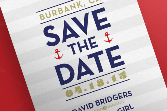 Save The Date by SOCALARTS is available from CreativeMarket for $8.