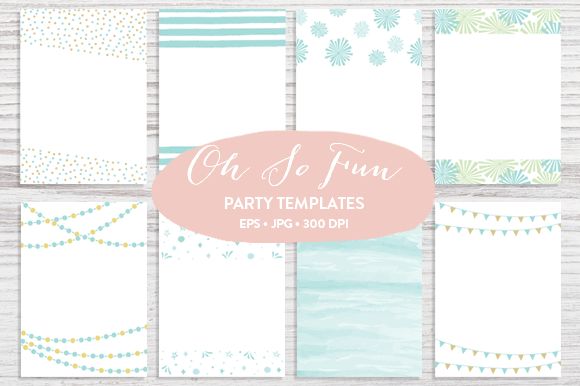Trendy Invitation Templates by Pixejoo is available from CreativeMarket for $13.