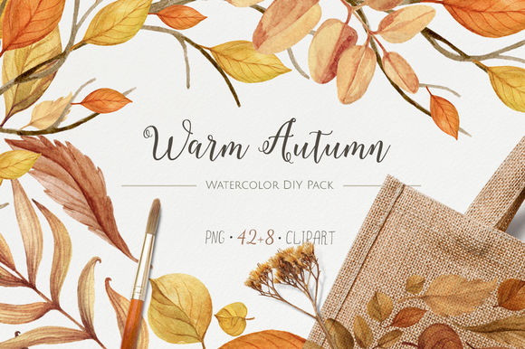 Warm Autumn by NataliVA is available from CreativeMarket for $18.