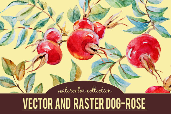 Watercolor Dog by LembrikArtworks is available from CreativeMarket for $9.