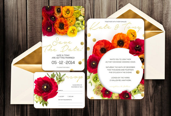 Wedding Invitation Ep by Zepol is available from CreativeMarket for $15.