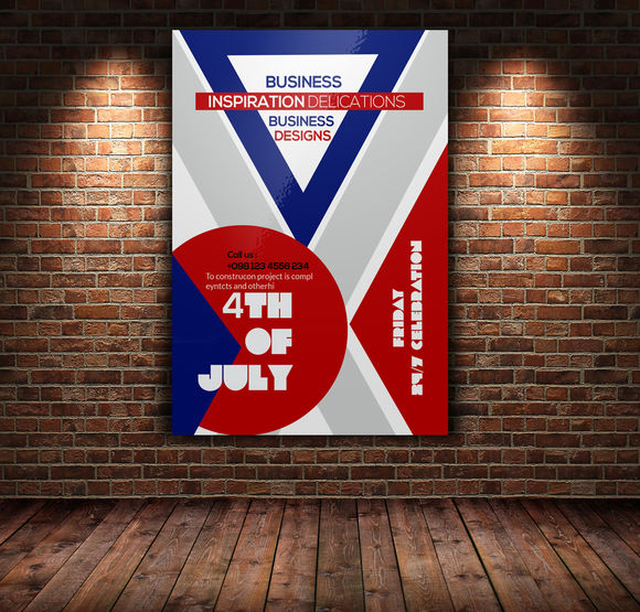 4th Of July Event Flyer Template by Leza is available from CreativeMarket for $6.