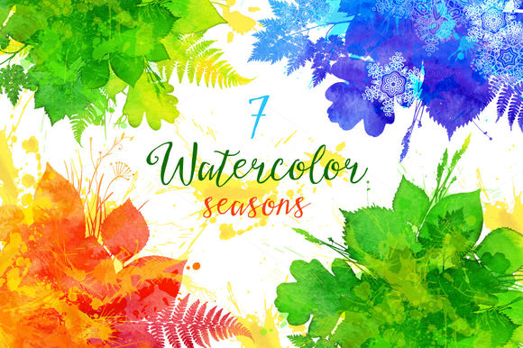 Watercolor Vector Seasons Banners by Art-of-Sun is available from CreativeMarket for $7.
