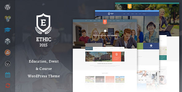 Education by Templaza is a WordPress theme for colleges and universities which features parallax elements, Mega Menu, fully responsive layouts, search engine optimization, Revolution Slider, clean design, Bootstrap framework utilization and bold design elements.