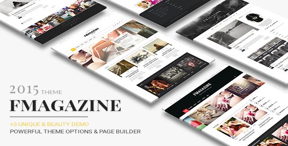 F by Theme-Ruby is a news magazine WordPress theme which features Retina display support, parallax elements, support for RTL languages, Mega Menu, fully responsive layouts, search engine optimization, Google Fonts support, Revolution Slider, WooCommerce integration, clean design, Bootstrap framework utilization, magazine style layouts, flat design aesthetics and minimal design.