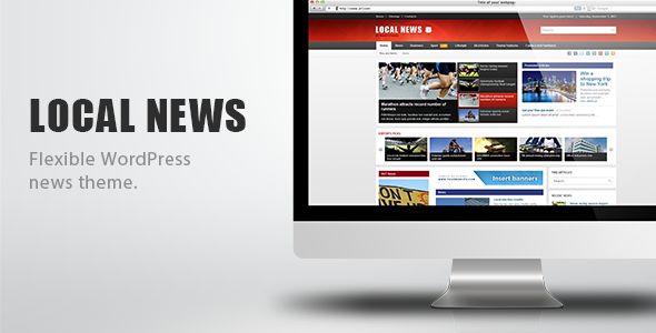 Local News by MNKY is a news magazine WordPress theme which features Retina display support, support for RTL languages, fully responsive layouts, search engine optimization, Google Fonts support and blogging related layouts and optimizations.
