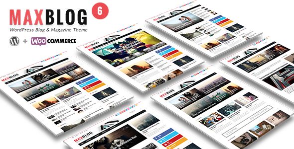 MaxBlog by Theme-Ruby is a news magazine WordPress theme which features Retina display support, support for RTL languages, Mega Menu, fully responsive layouts, search engine optimization, Google Fonts support, WooCommerce integration, clean design, support for photo galleries, magazine style layouts, flat design aesthetics and minimal design.