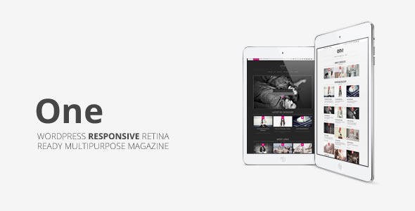 One by Mimo is a news magazine WordPress theme which features Retina display support, support for RTL languages, fully responsive layouts, Google Fonts support, Revolution Slider, clean design, magazine style layouts, flat design aesthetics and minimal design.