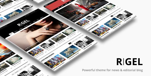 Rigel Responsive Magazine Newspaper Theme by ThemeGoods is a news magazine WordPress theme which features Retina display support, parallax elements, support for RTL languages, fully responsive layouts, search engine optimization, Google Fonts support, Revolution Slider, WooCommerce integration, clean design, magazine style layouts and minimal design.