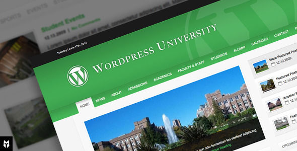 University by TheMOLITOR is a educational WordPress theme which features support for RTL languages, fully responsive layouts, clean design and corporate style visuals.