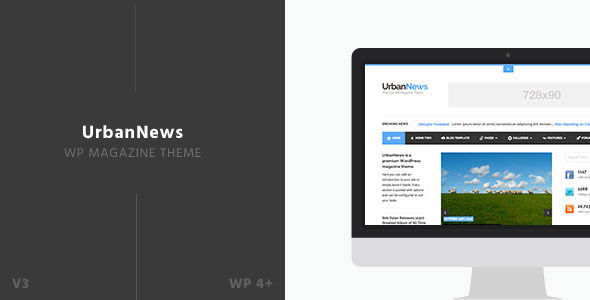 UrbanNews by Siiimple is a news magazine WordPress theme which features support for RTL languages, fully responsive layouts, search engine optimization, support for photo galleries, magazine style layouts and a grid layout.
