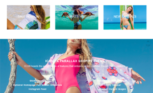 more best parallax shopify themes feature