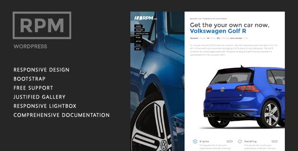 Car Dealership Landing Page WordPress by Themesmile is a WordPress theme for automotive websites which features support for RTL languages, fully responsive layouts, Google Fonts support, Revolution Slider, clean design and Bootstrap framework utilization.