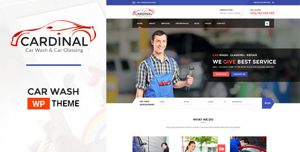 Car Dinal by WPmines is a WordPress theme for automotive websites which features Retina display support, support for RTL languages, fully responsive layouts, Google Fonts support, Revolution Slider, WooCommerce integration, clean design and Bootstrap framework utilization.