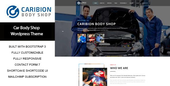 Caribion by Wow_themes is a WordPress theme for automotive websites which features fully responsive layouts, search engine optimization, Revolution Slider, clean design, Bootstrap framework utilization and can be used for your portfolio.
