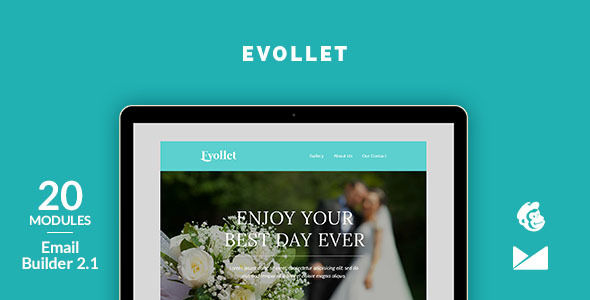 Evollet Email Template by Web4pro (HTML Email Template)
