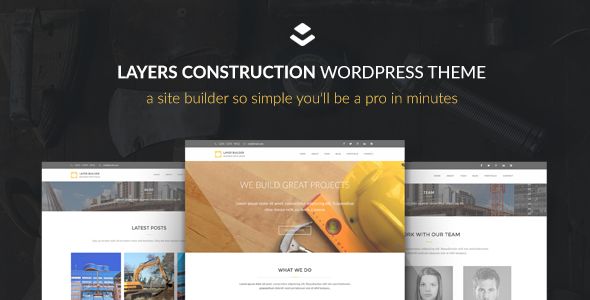 Max Construction by Curtisaallen (WordPress theme)