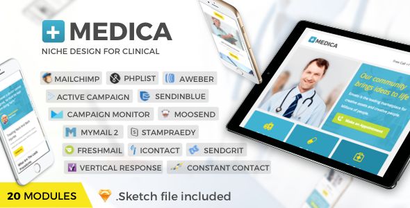 Medica by Nutzumi (HTML Email Template)