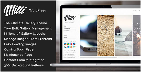 Milli by Tommusrhodus (WordPress theme)