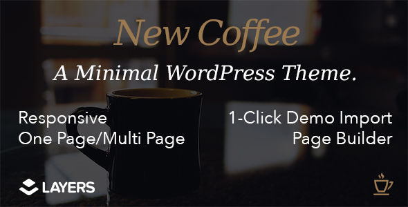 New Coffee by StudioNS (WordPress theme)