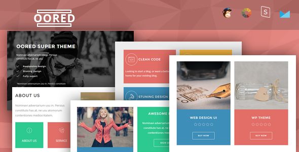 Oored by PrimaDesign (HTML Email Template)