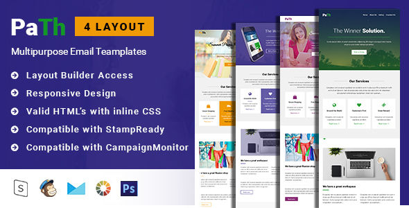 Path by Rsacreative (HTML Email Template)