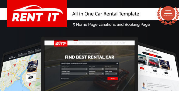Rentit by Jthemes is a WordPress theme for automotive websites which features support for RTL languages, fully responsive layouts, search engine optimization, Revolution Slider, WooCommerce integration, Bootstrap framework utilization, can be used for your portfolio and a grid layout.