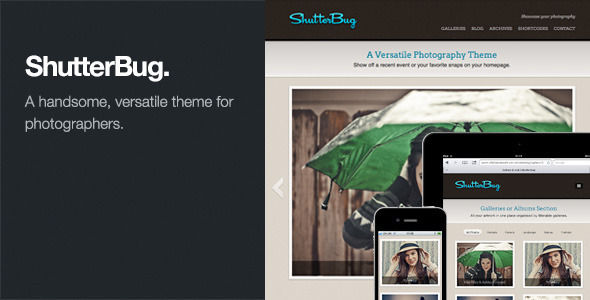 ShutterBug by Themezilla (WordPress theme)