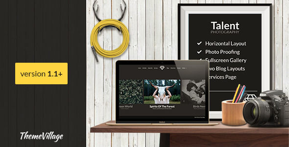 Talent by ThemeVillage (WordPress theme)
